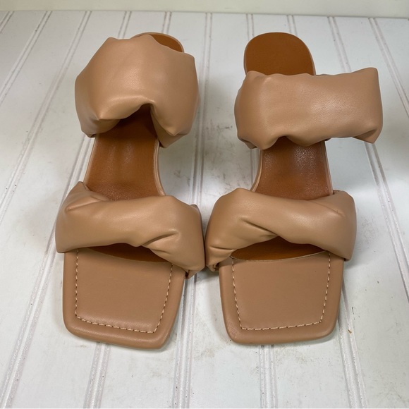 Suoshiqi Alyssa  looks like summer Nude twist heels - Picture 3 of 9